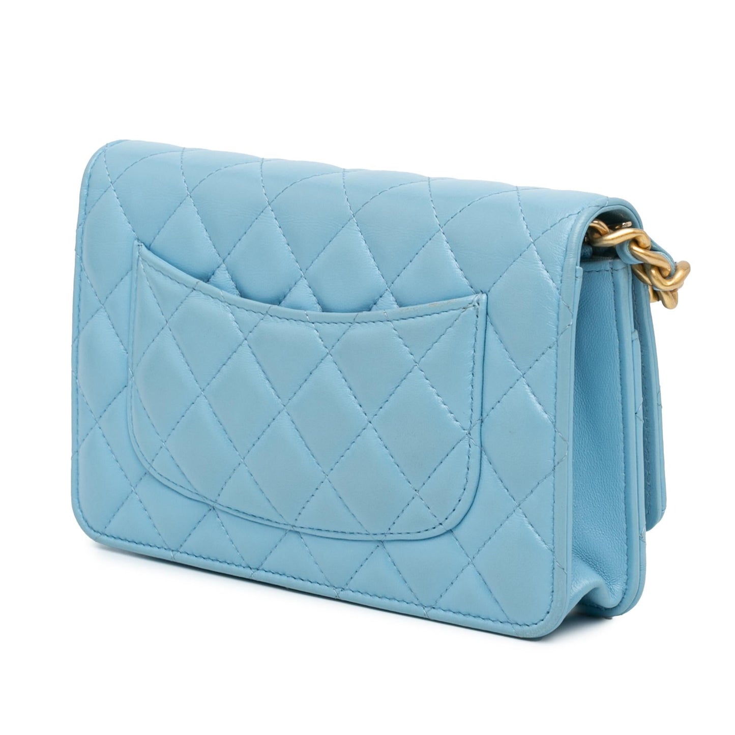 Chanel Quilted Lambskin Candy Chain Wallet on Chain