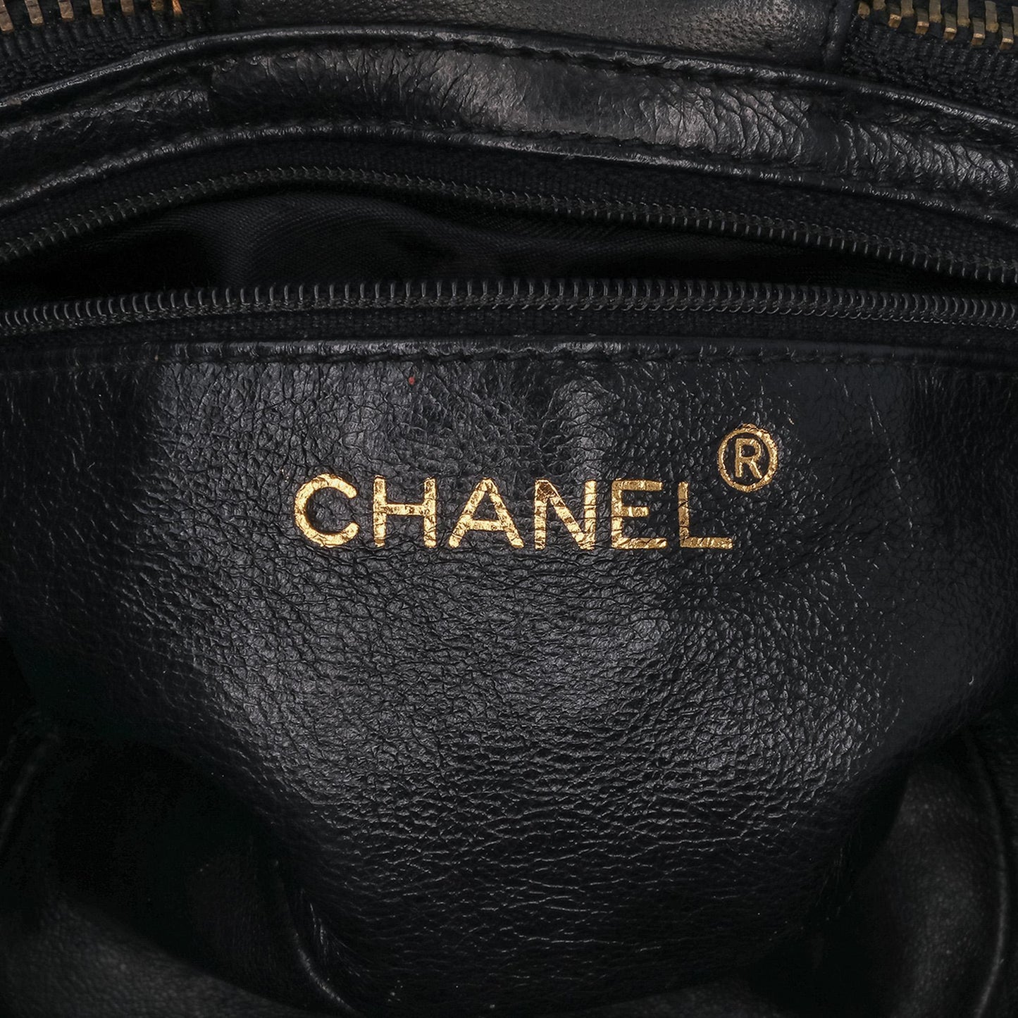 Chanel Quilted Lambskin Tassel Vanity Case