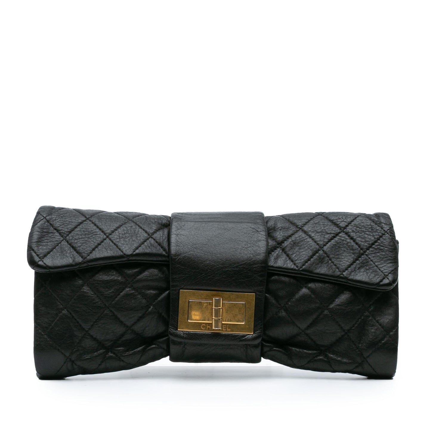 Chanel Reissue 2.55 Quilted Sheepskin Mademoiselle Flap Clutch