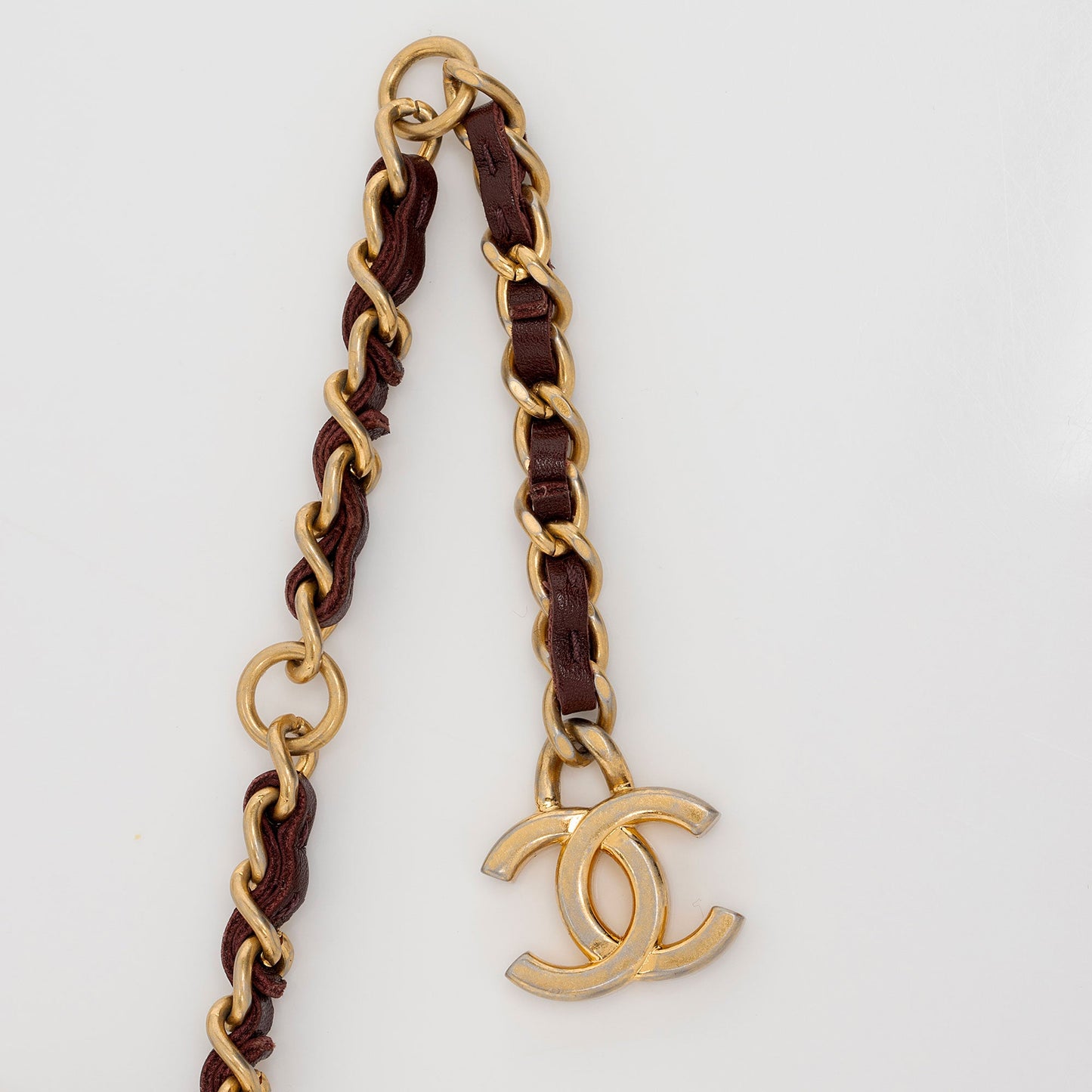 Chanel Shiny Aged Calfskin Flap Belt Bag (SHF-lqkDBp)