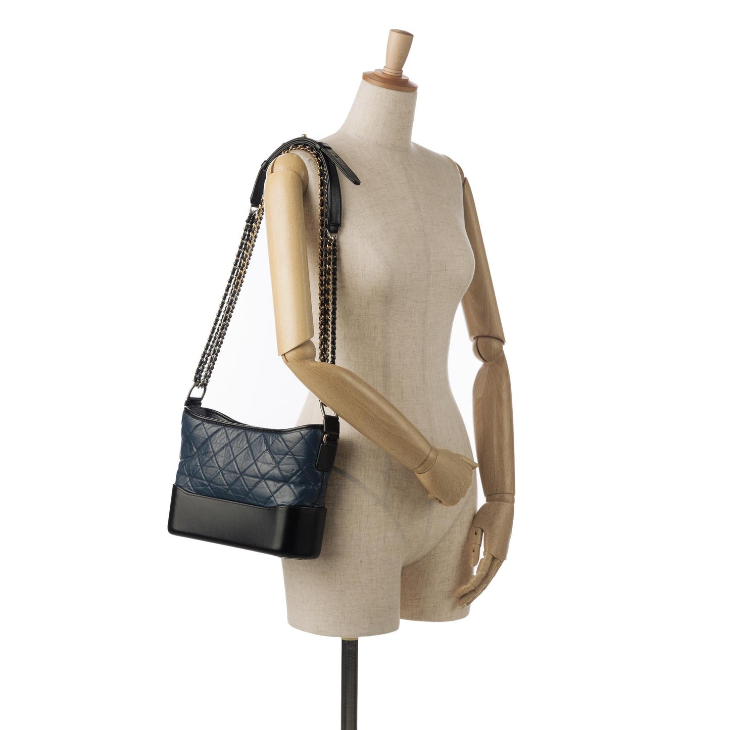 Chanel Small Bicolor Aged Calfskin Gabrielle Crossbody