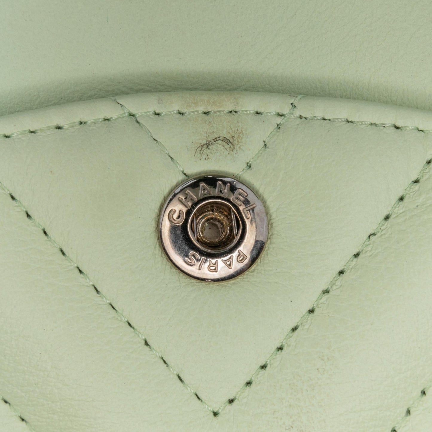 Chanel Small Classic Chevron Lambskin Double Flap