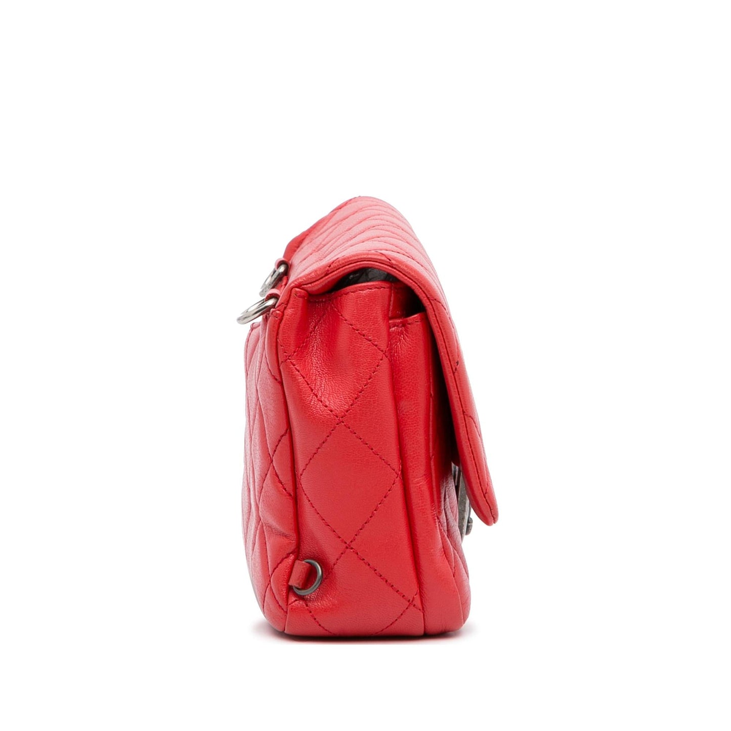 Chanel Small Goatskin Double Carry Waist Chain Flap
