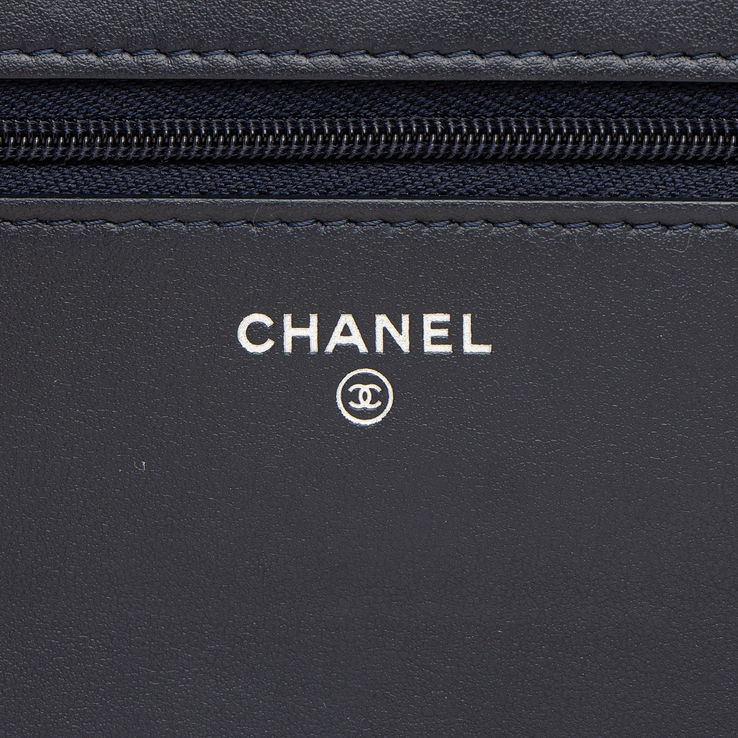 Chanel Suede Cocostellar Wallet on Chain