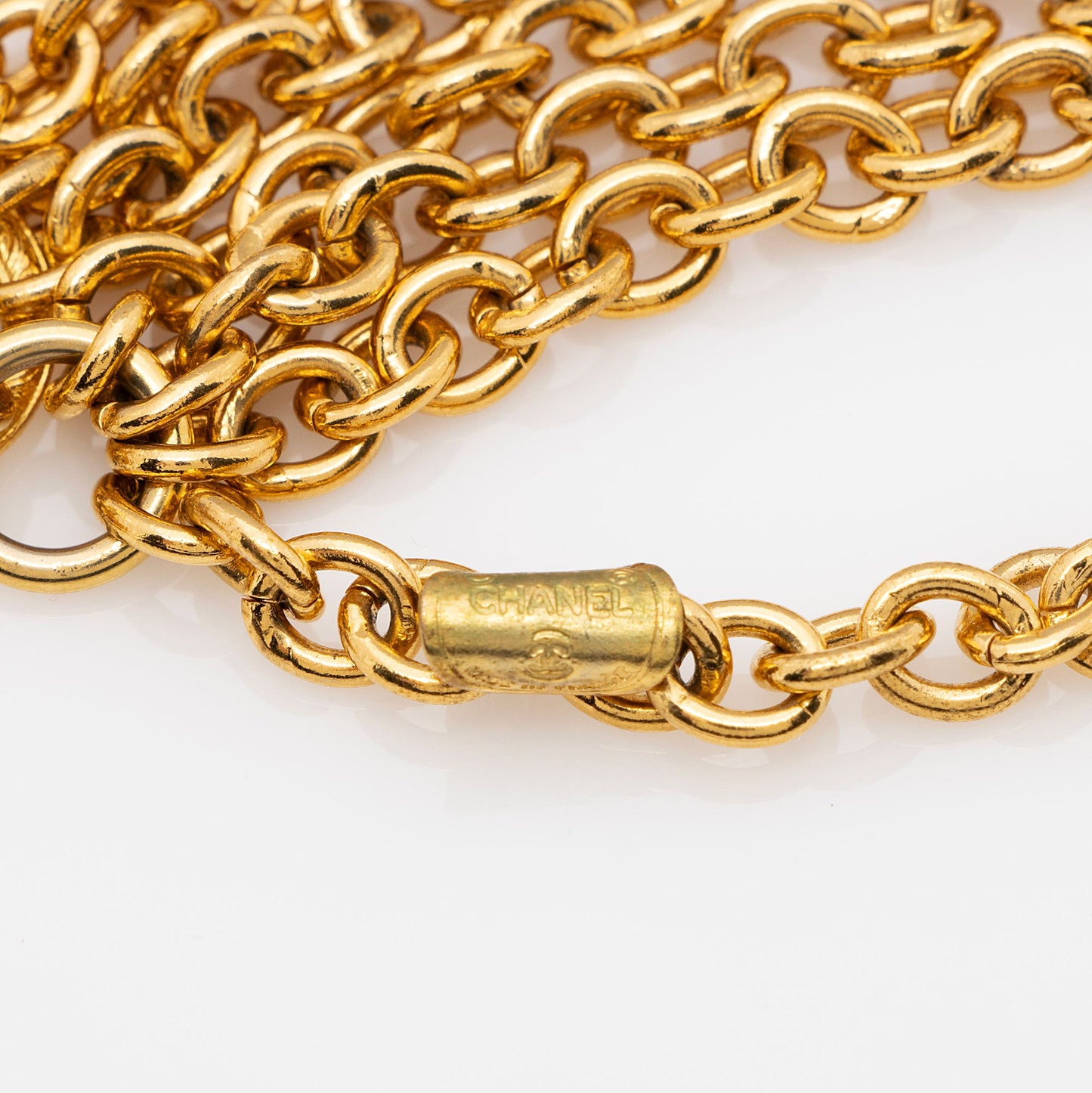 Chanel Vintage Flap Bag Necklace