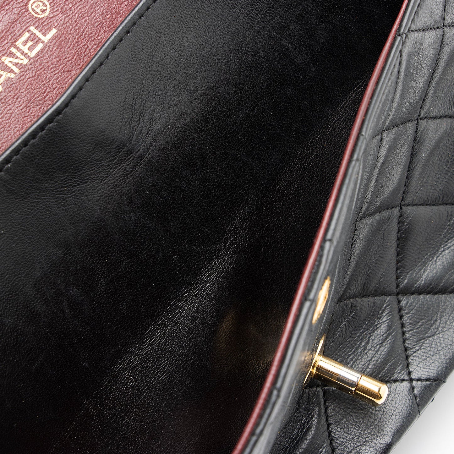 Chanel Vintage Lambskin Classic Medium Double Flap Bag