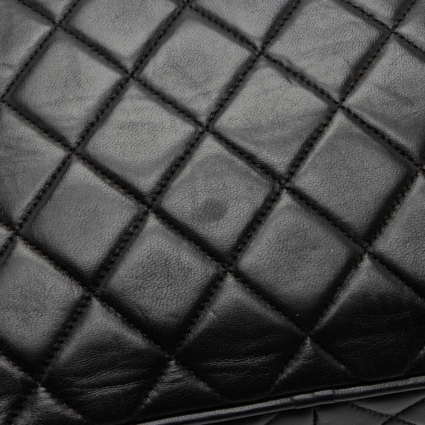 Chanel Vintage Lambskin Tassel Flap Camera Bag