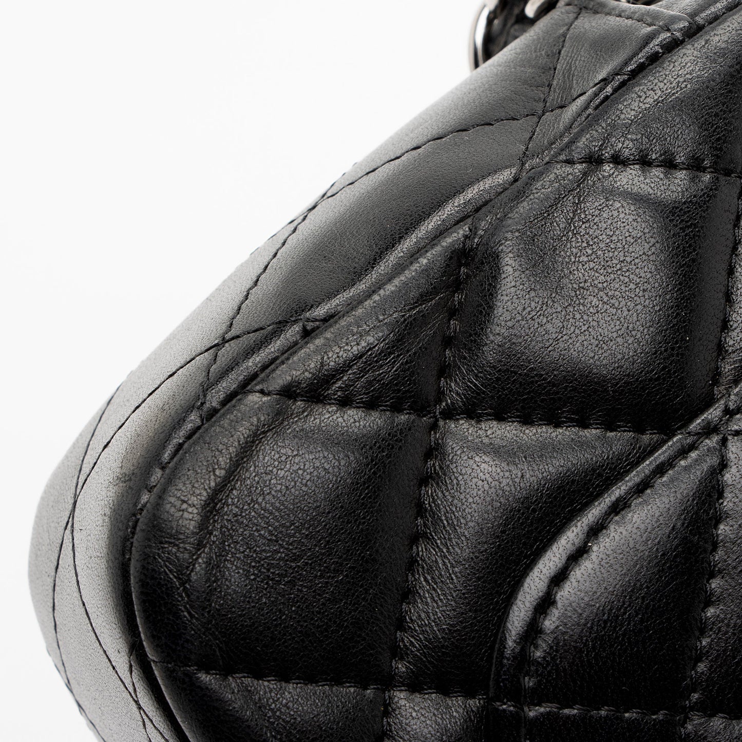 Chanel Vintage Lambskin Front Pocket Camera Bag
