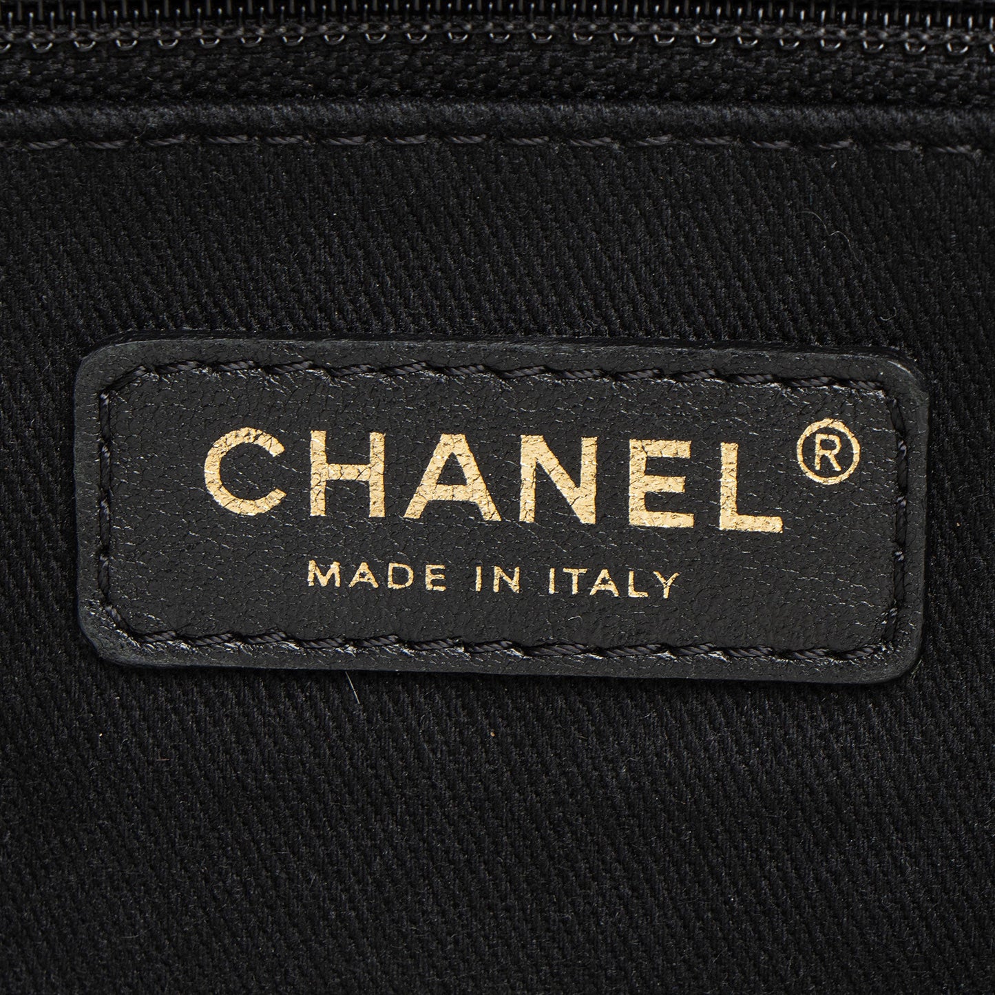 Chanel Woven Straw Deauville Medium Tote