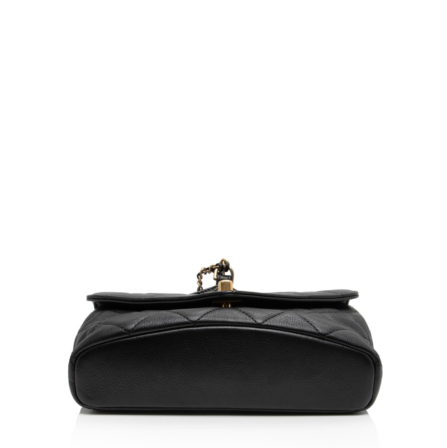Chanel Calfskin Quilted Carry With Chic Flap Waist Bag (SHF-zM1SNQ)