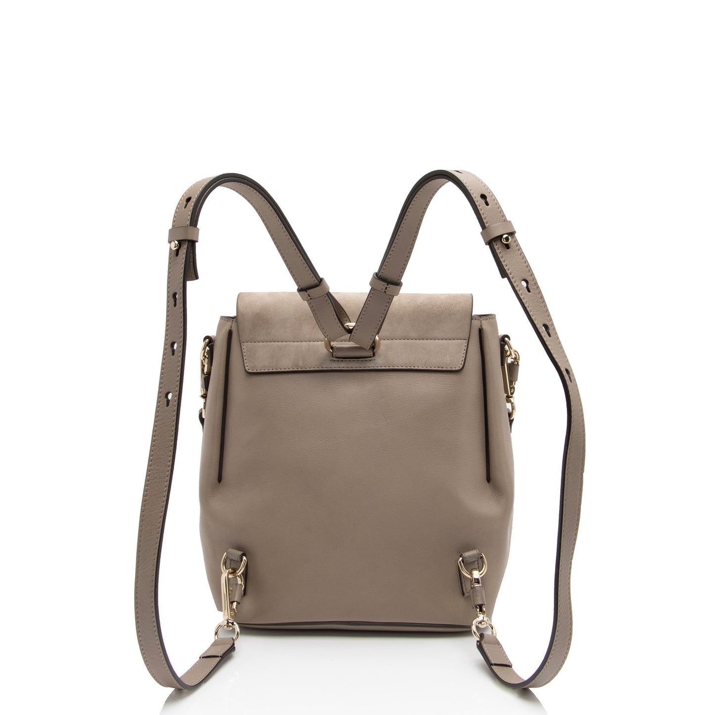 Chloe Calfskin Suede Faye Medium Backpack (SHF-BH2EAY)