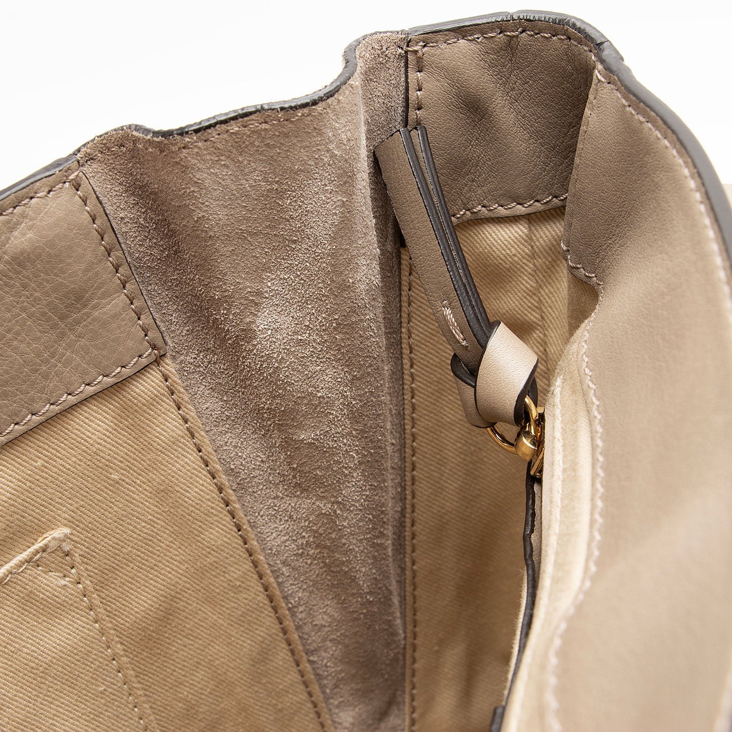 Chloe Calfskin Suede Faye Medium Backpack (SHF-BH2EAY)