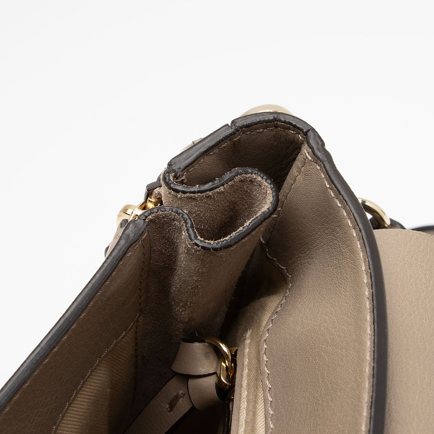 Chloe Calfskin Suede Faye Medium Backpack (SHF-BH2EAY)