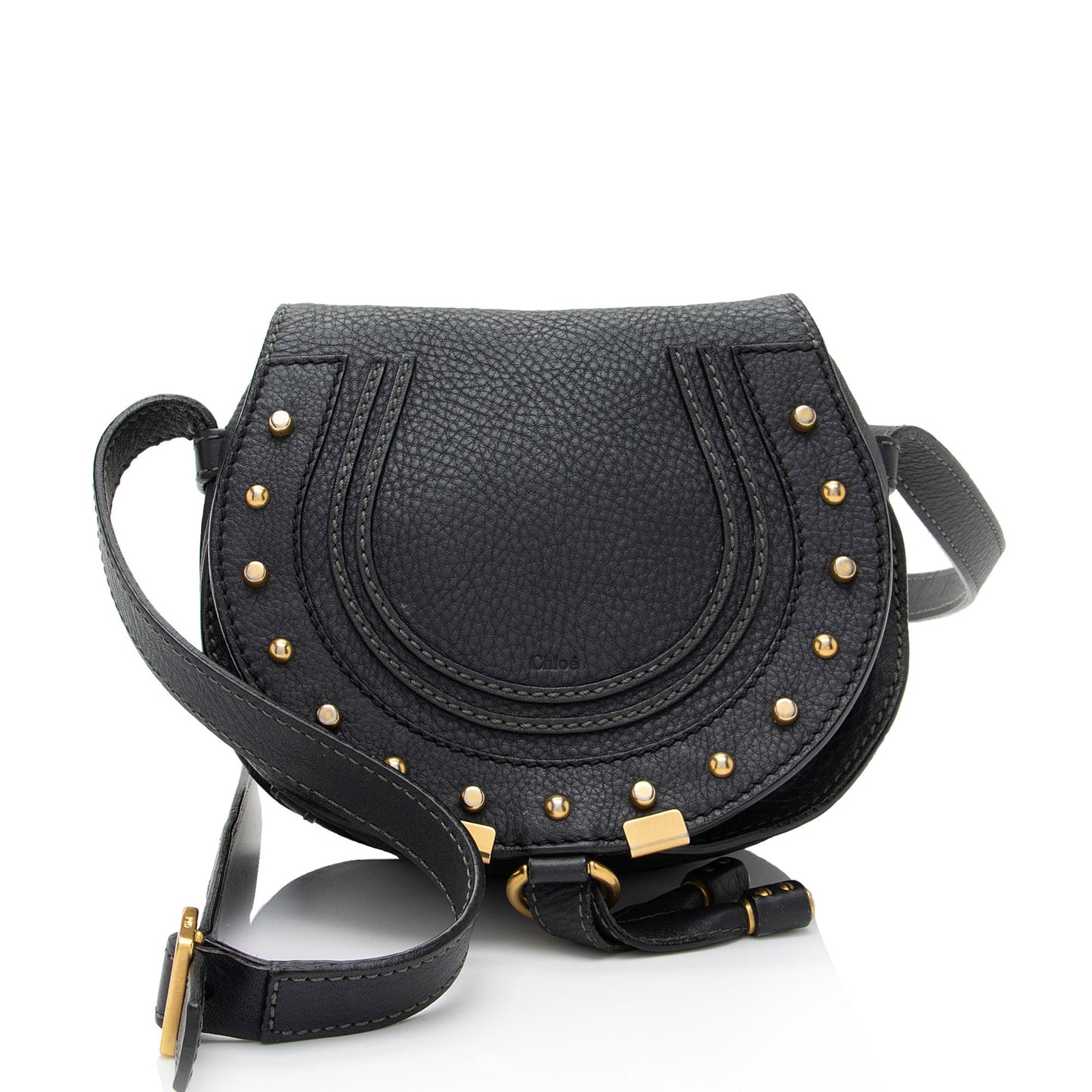 Chloe Studded Calfskin Marcie Mini Crossbody (SHF-9VwbwX)
