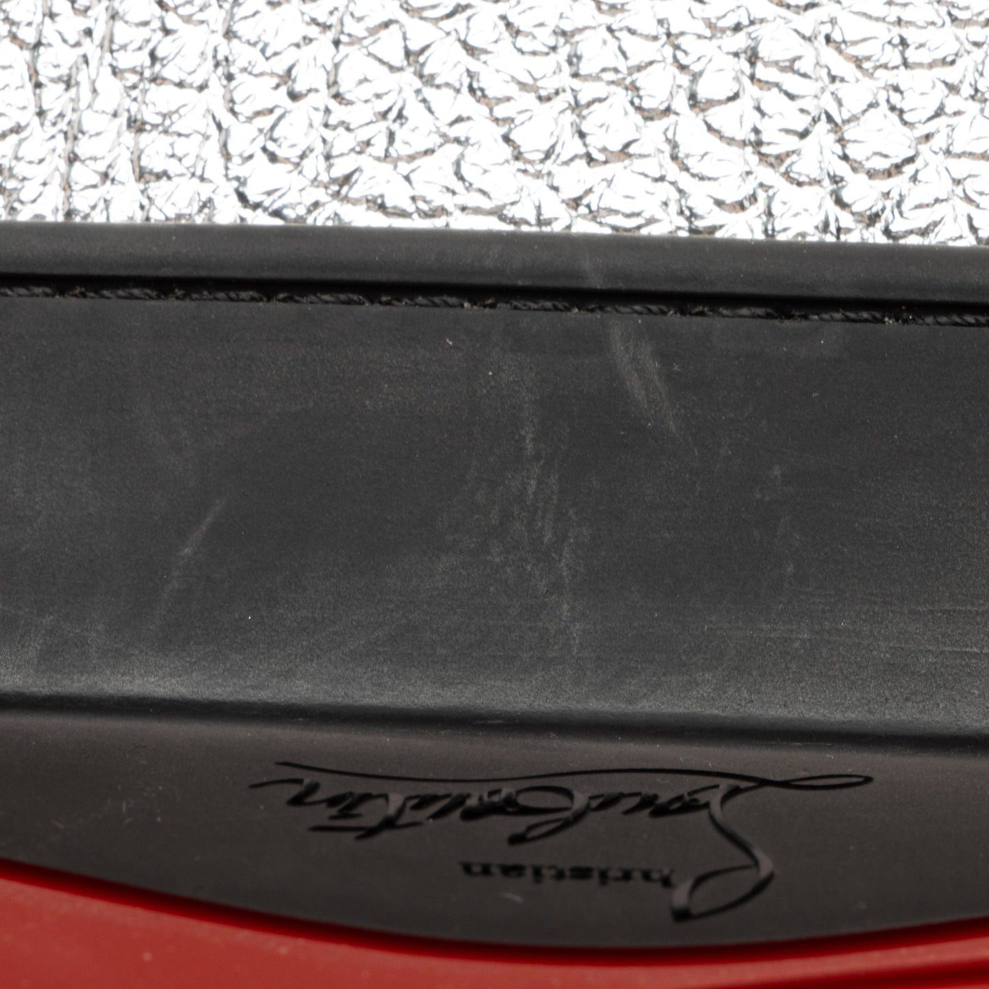 Christian Louboutin Metallic Calfskin Spiked Explorafunk Backpack (SHF-q7zUUZ)