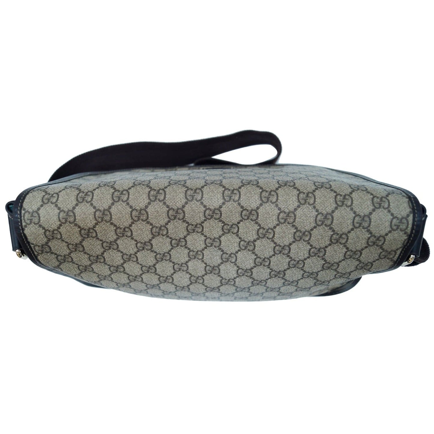 GUCCI GG Plus Canvas Messenger Crossbody Bag Beige 201732