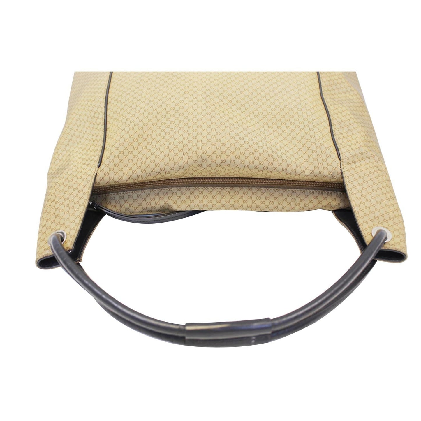 GUCCI GG Oversize Zipper Pull Hobo Bag Gold 152281 - 25% OFF