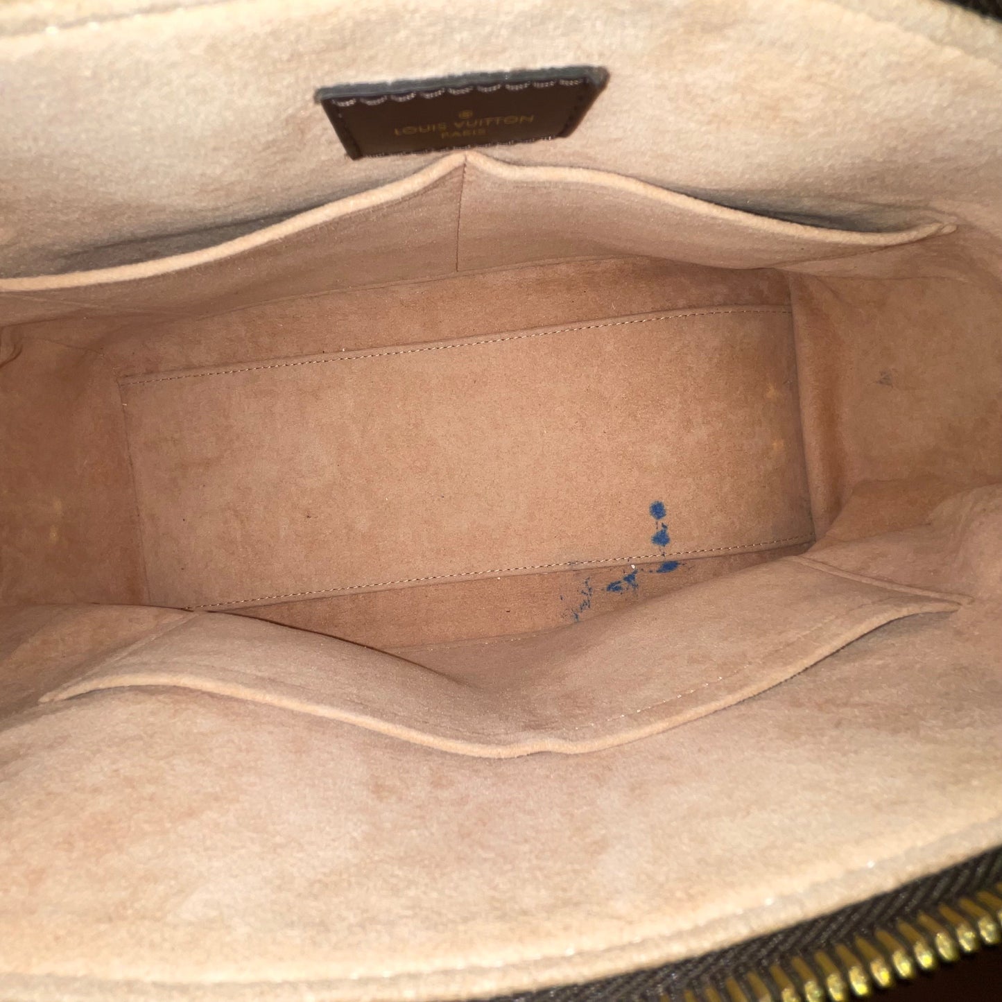LOUIS VUITTON Damier Ebene Canvas Kensington Bowling Bag