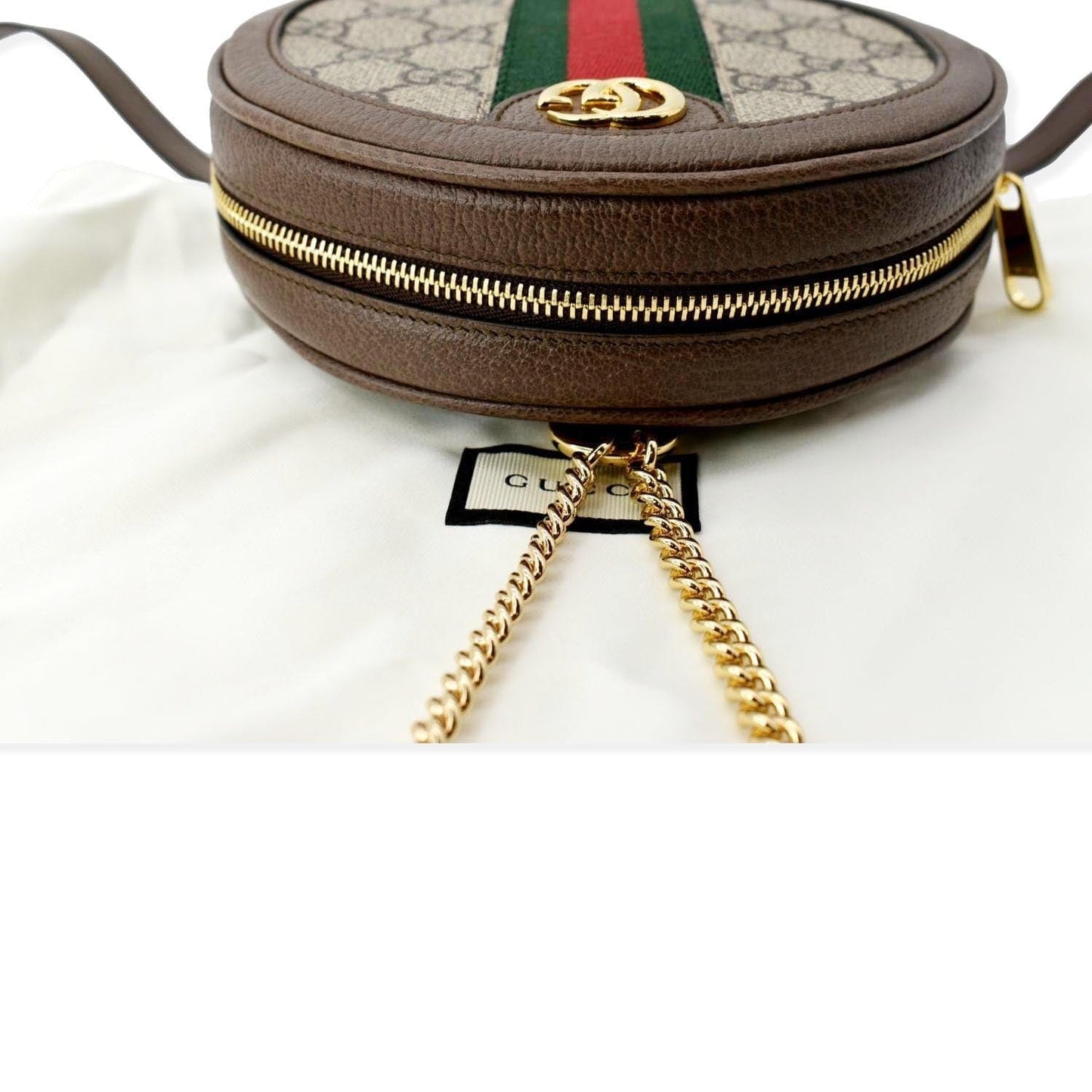 GUCCI Ophidia GG Mini Supreme Backpack Bag Beige 598661