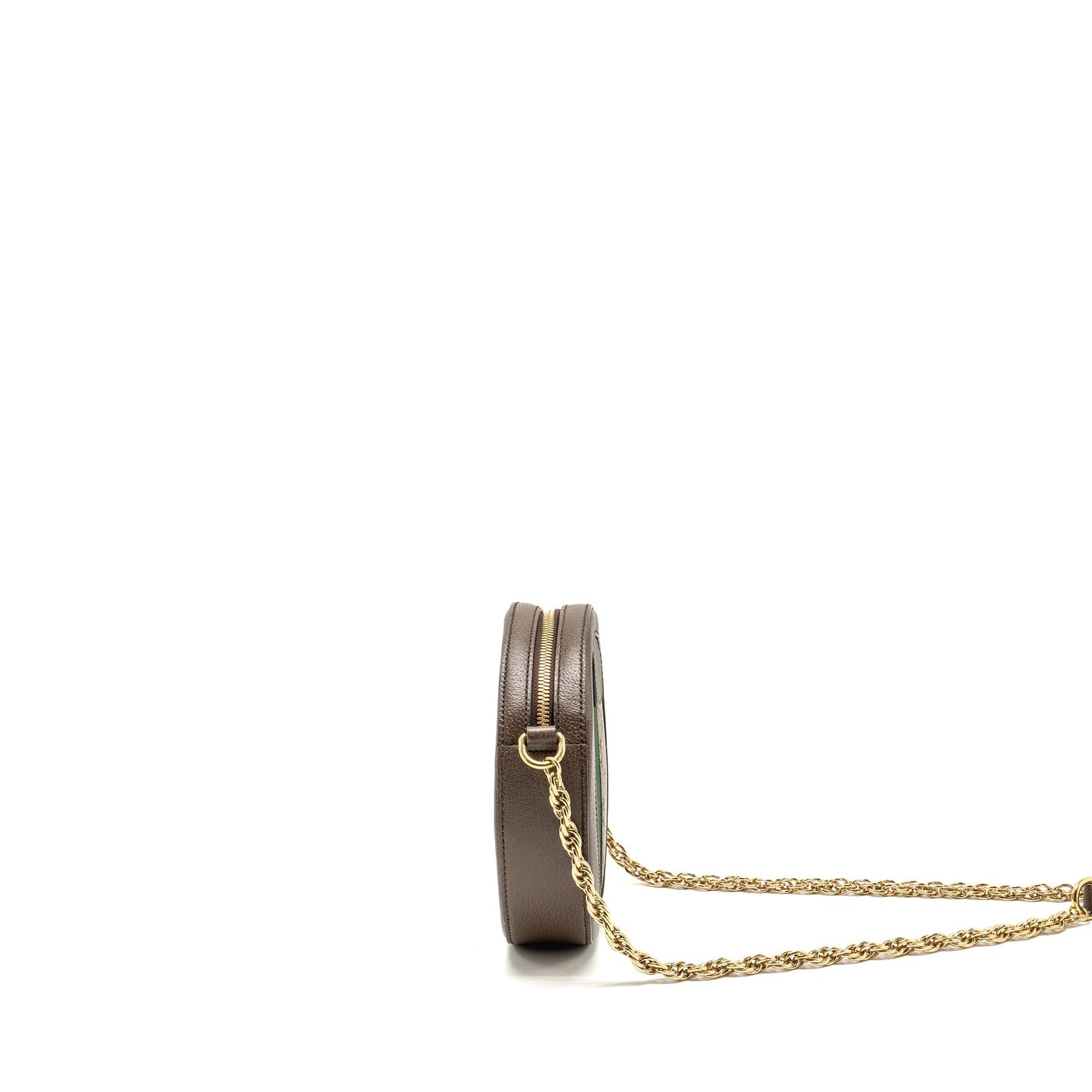 Gucci Ophidia GG Round Shoulder Crossbody Bag GG Supreme Canvas