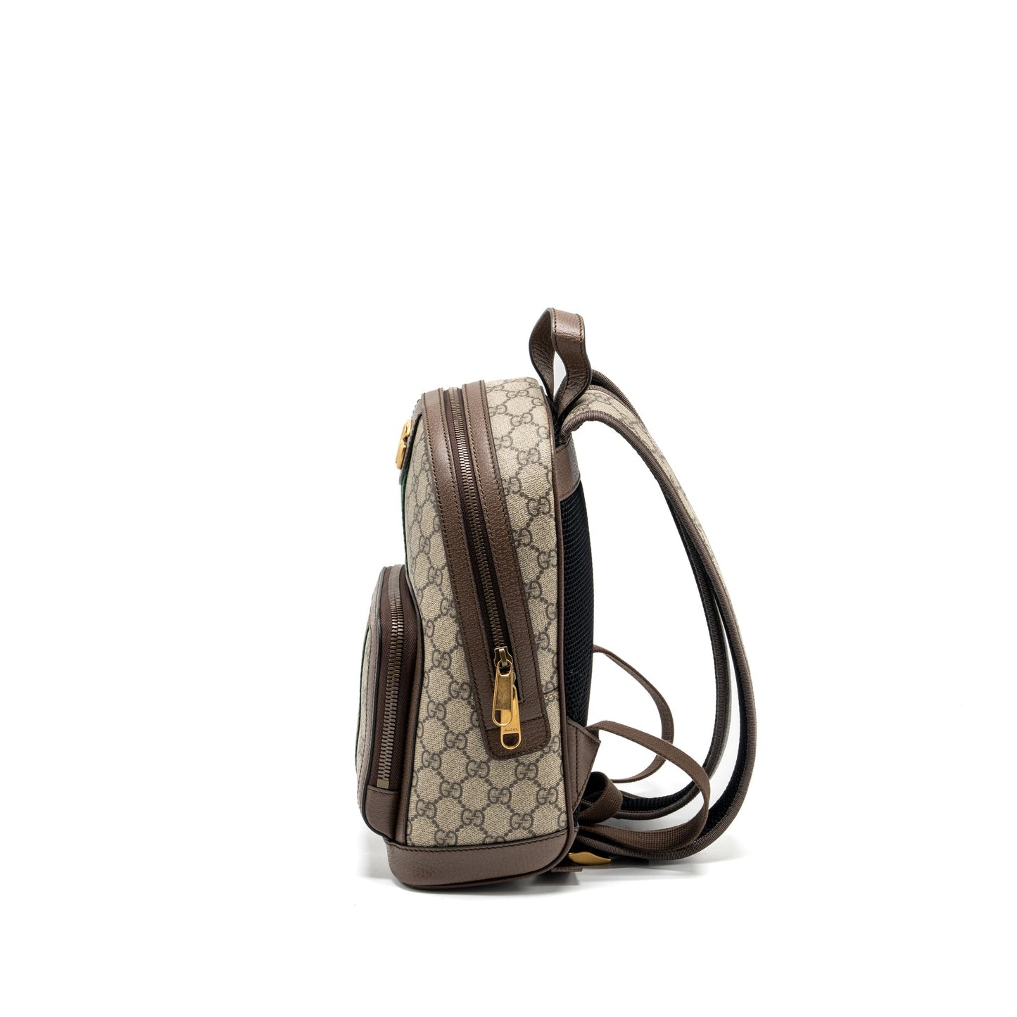 Gucci Ophidia GG Small Backpack GG supreme canvas brown