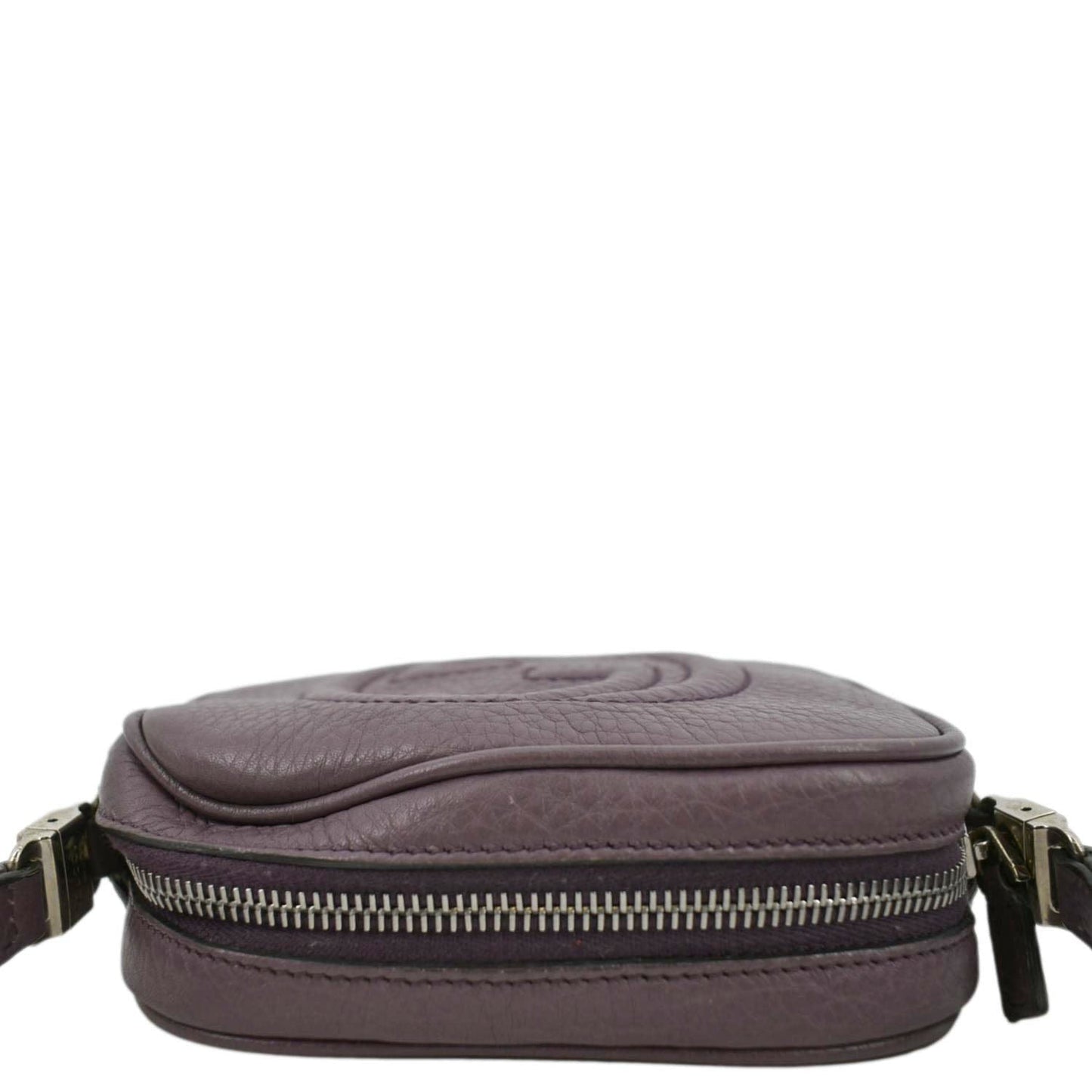 GUCCI Soho Disco Leather Crossbody Bag Peonia Flower 355202