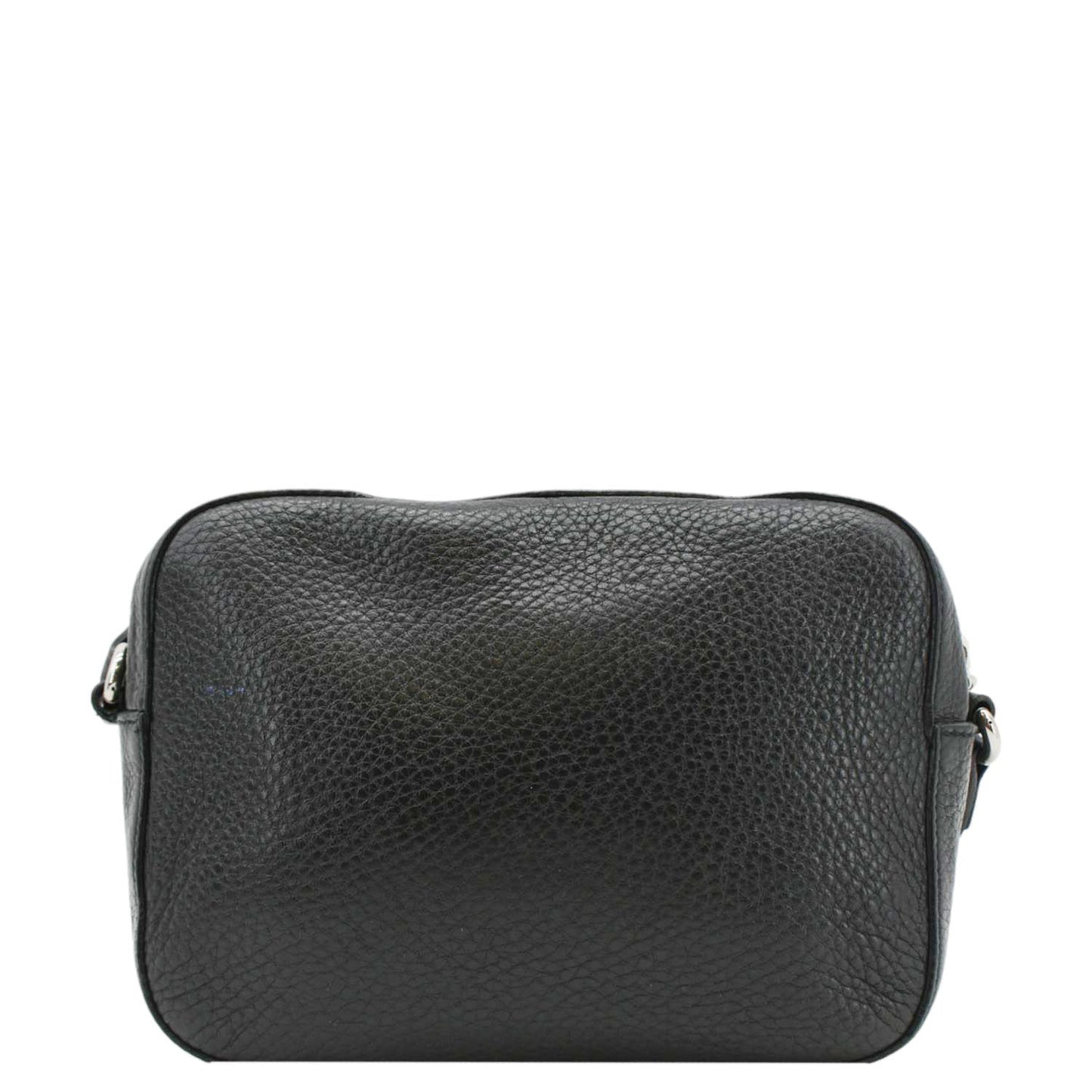 GUCCI Soho Disco Studded Leather Crossbody Bag Black 308364