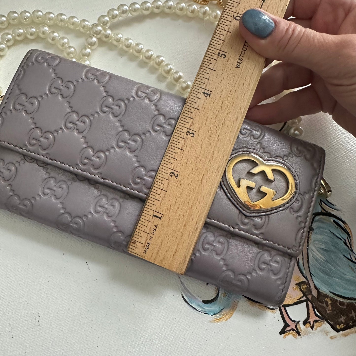 The Junco Wallet/Crossbody - Orvis bags GG in Pale Purple