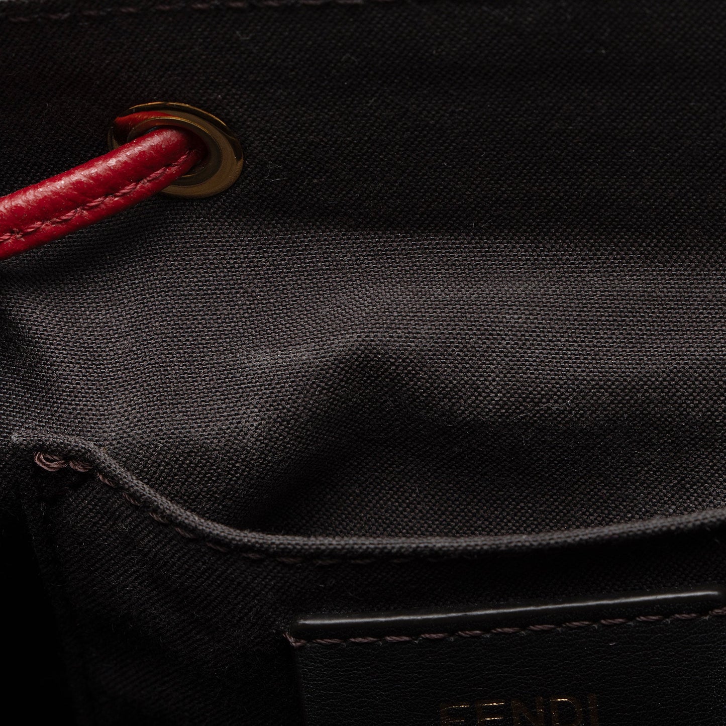 Fendi FF Embossed Calfskin Cruise Bico Backpack