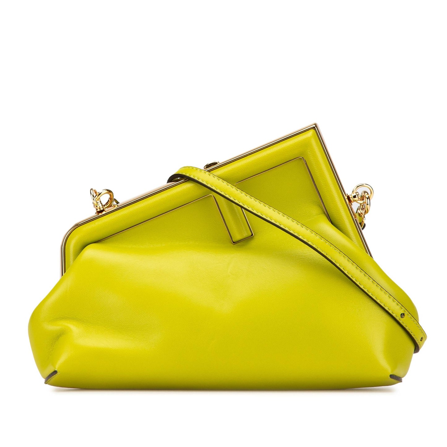 Fendi Small Shiny Nappa Fendi First Crossbody