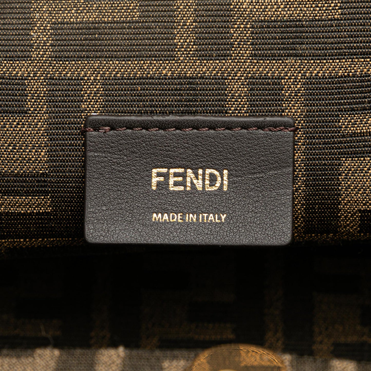 Fendi Small Shiny Nappa Fendi First Crossbody