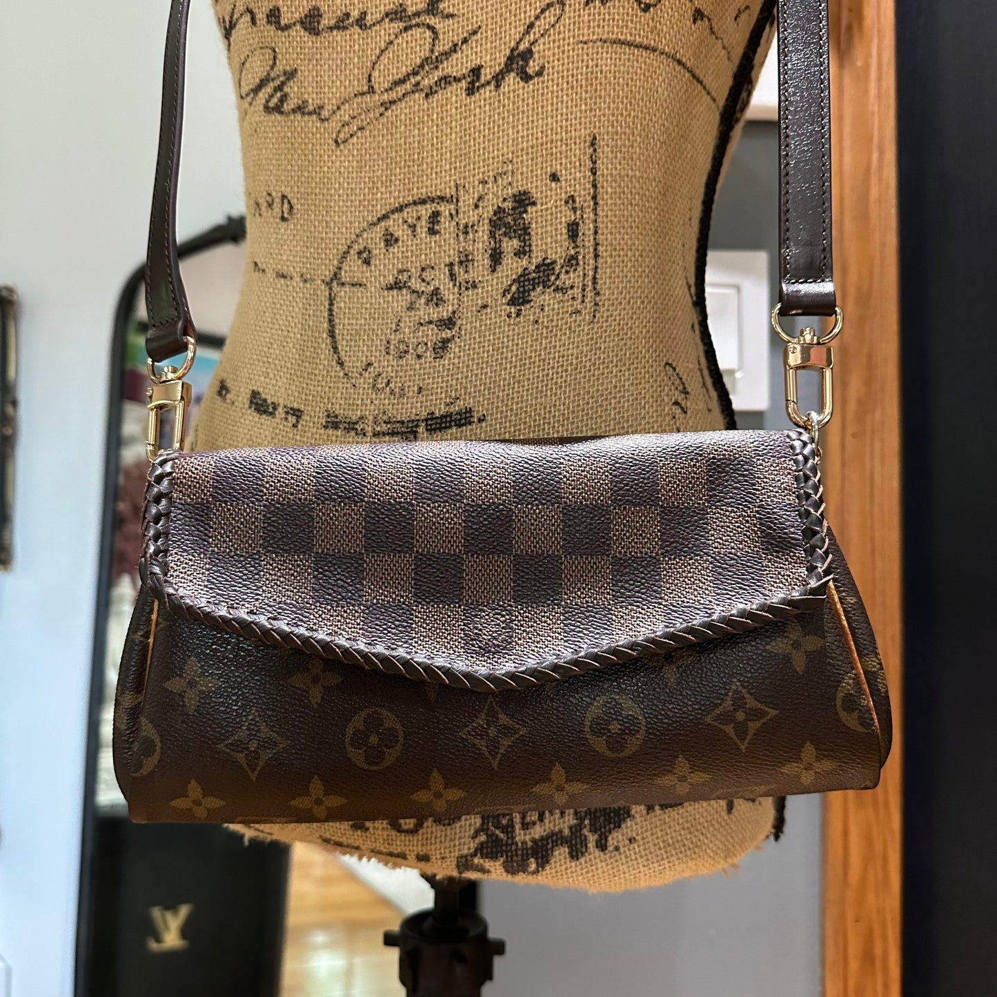 The Junco Crossbody Bag -Orvis bags Monogram/Damier Mix