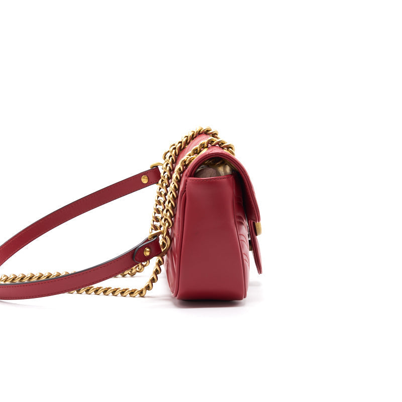 Gucci GG Marmont Mini Bag red