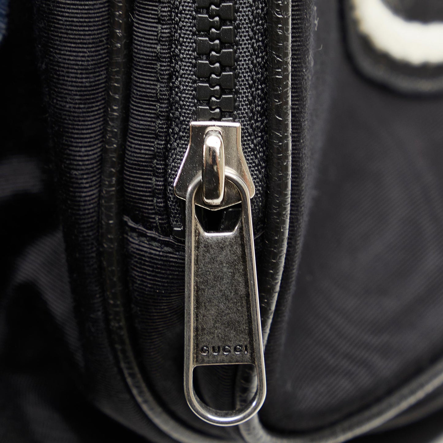 Gucci 80's Patch Tenebre GG Nylon Backpack (SHG-fOclzO)