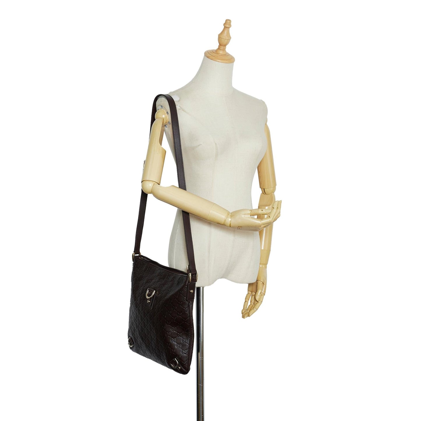 Gucci Abbey Guccissima Crossbody Bag (SHG-2YK9DC)
