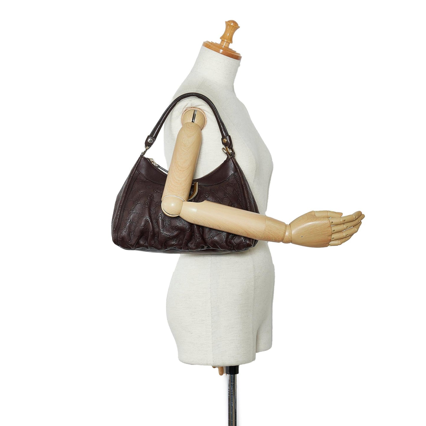 Gucci Abbey Guccissima Shoulder Bag (SHG-NokMiC)