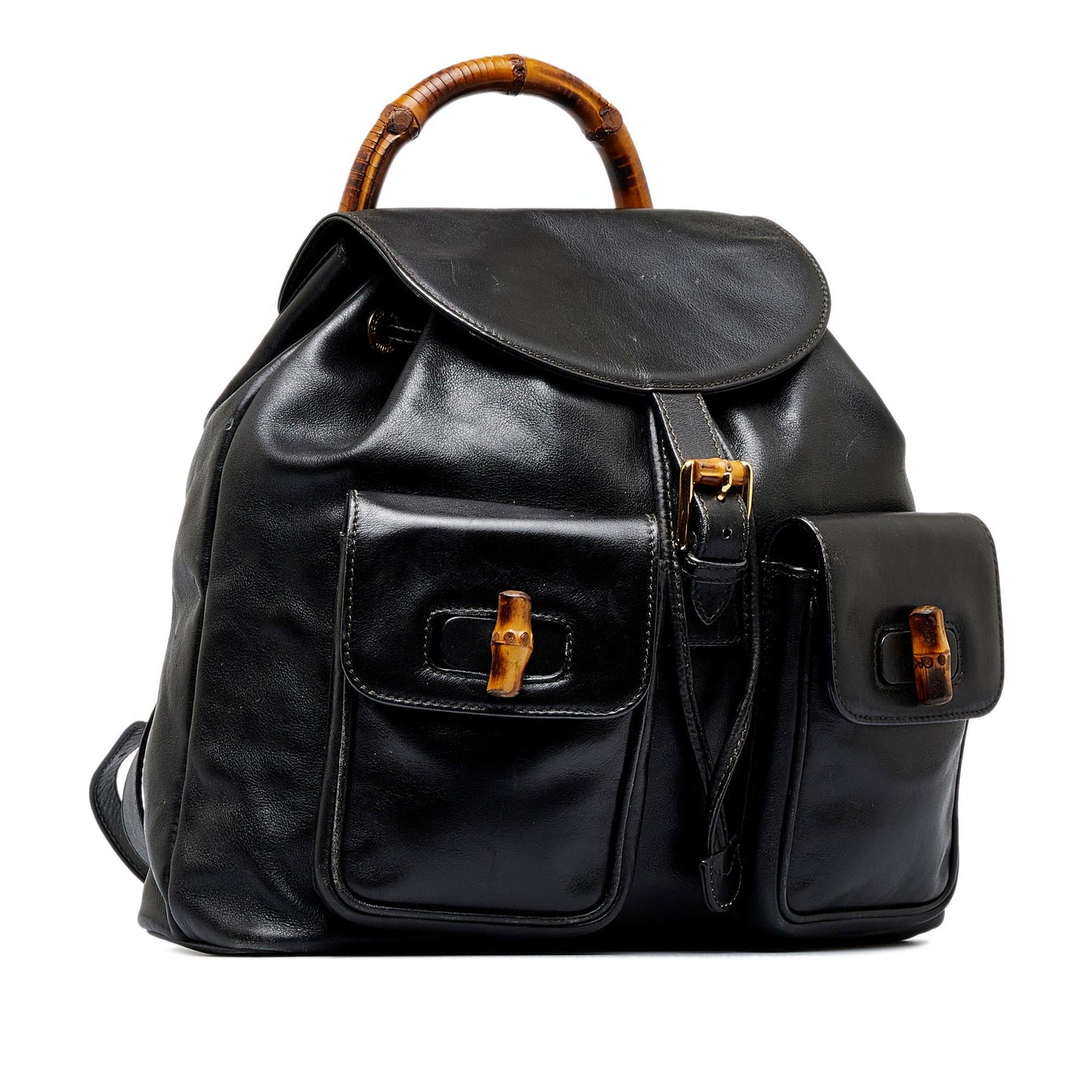 Gucci Bamboo Backpack (SHG-5HUN0U)