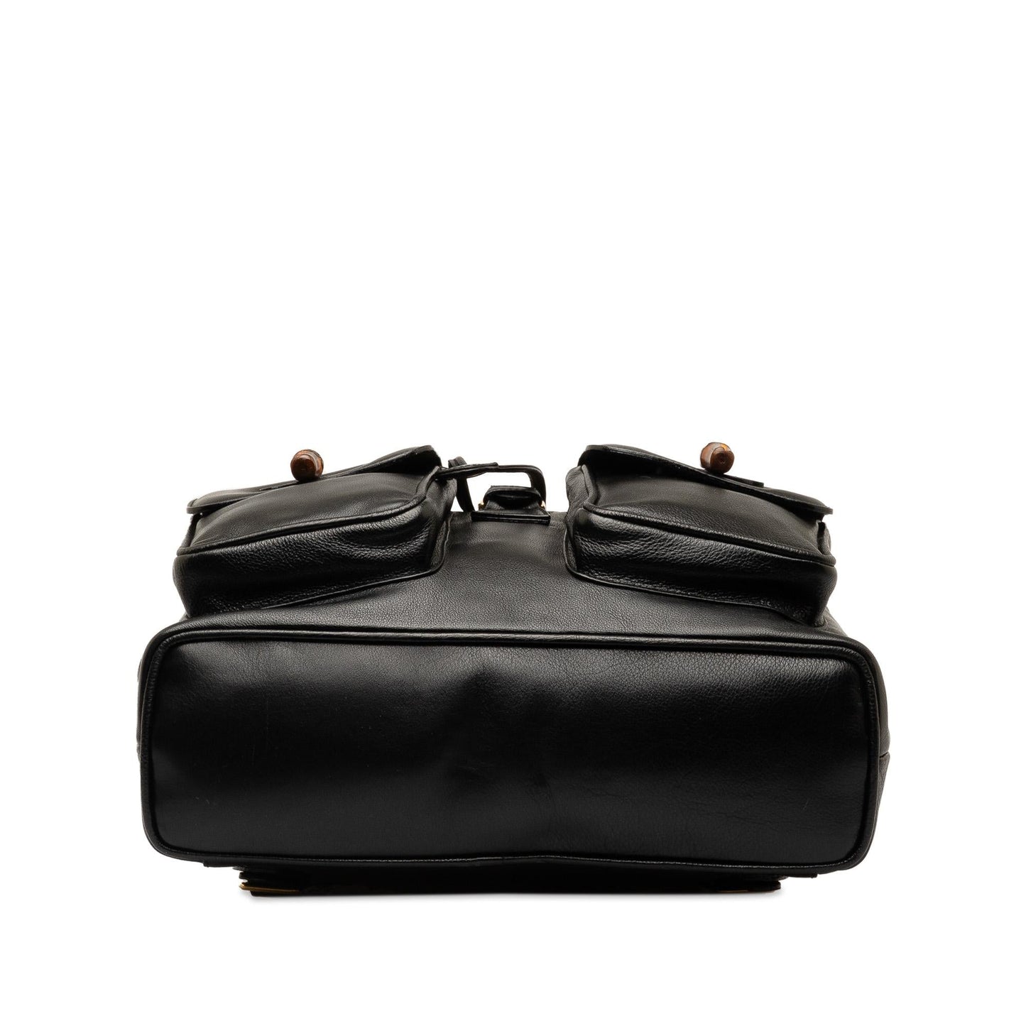 Gucci Bamboo Drawstring Leather Backpack (SHG-b7jhdk)