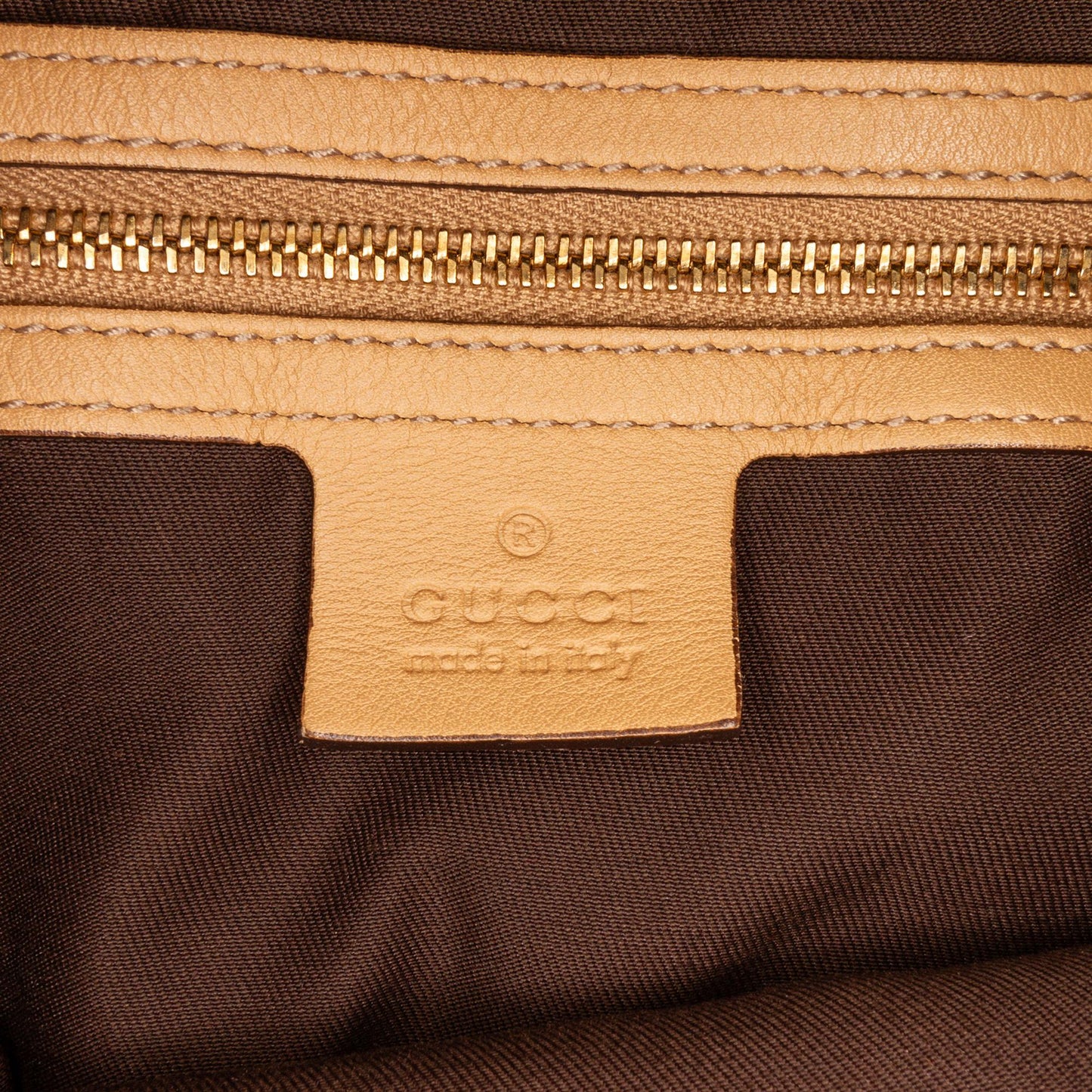 Gucci Bamboo GG Canvas Indy Hobo Bag (SHG-XsNWx4)