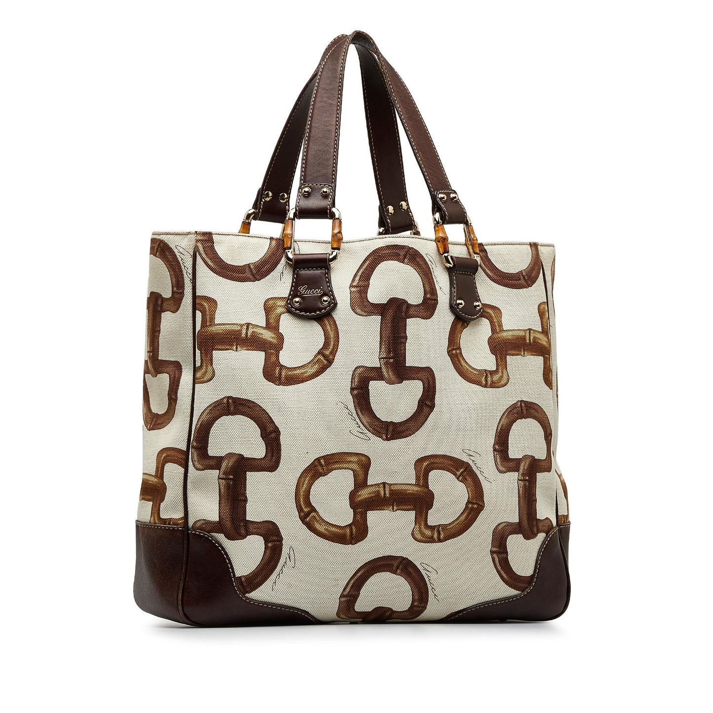 Gucci Bamboo Horsebit Tote (SHG-S7HTdu)