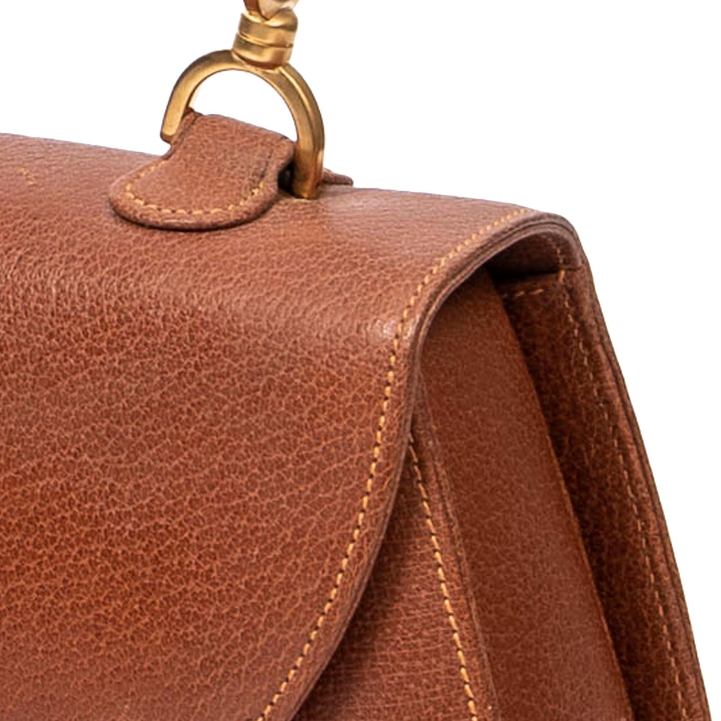 Gucci Bamboo Night Leather Satchel (SHG-3sJex1)