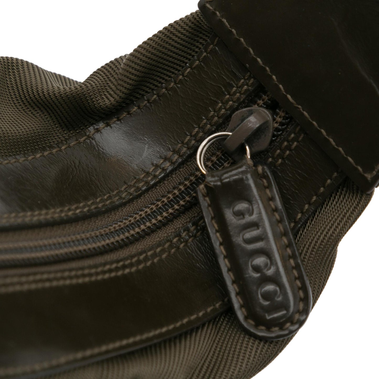 Gucci Bamboo Nylon Shoulder Bag (SHG-vluyZY)