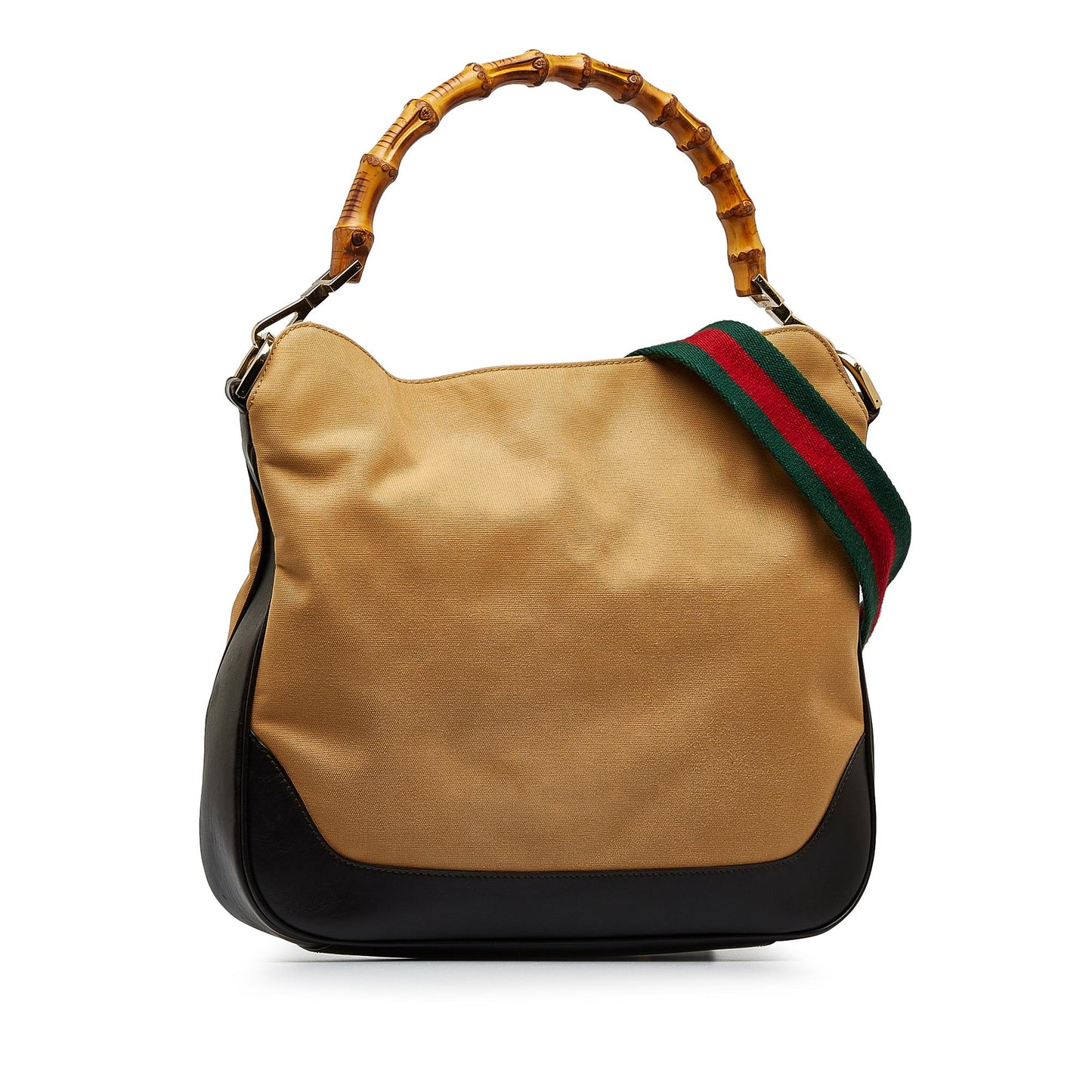 Gucci Bamboo Web Satchel (SHG-67Artc)