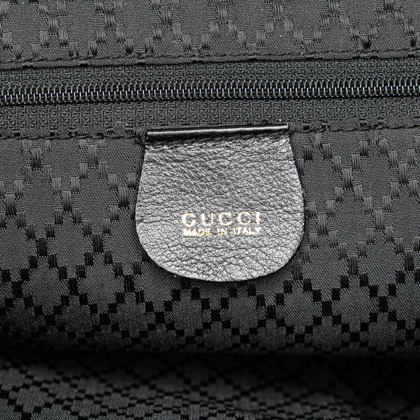 Gucci Calfskin Bamboo Drawstring Backpack