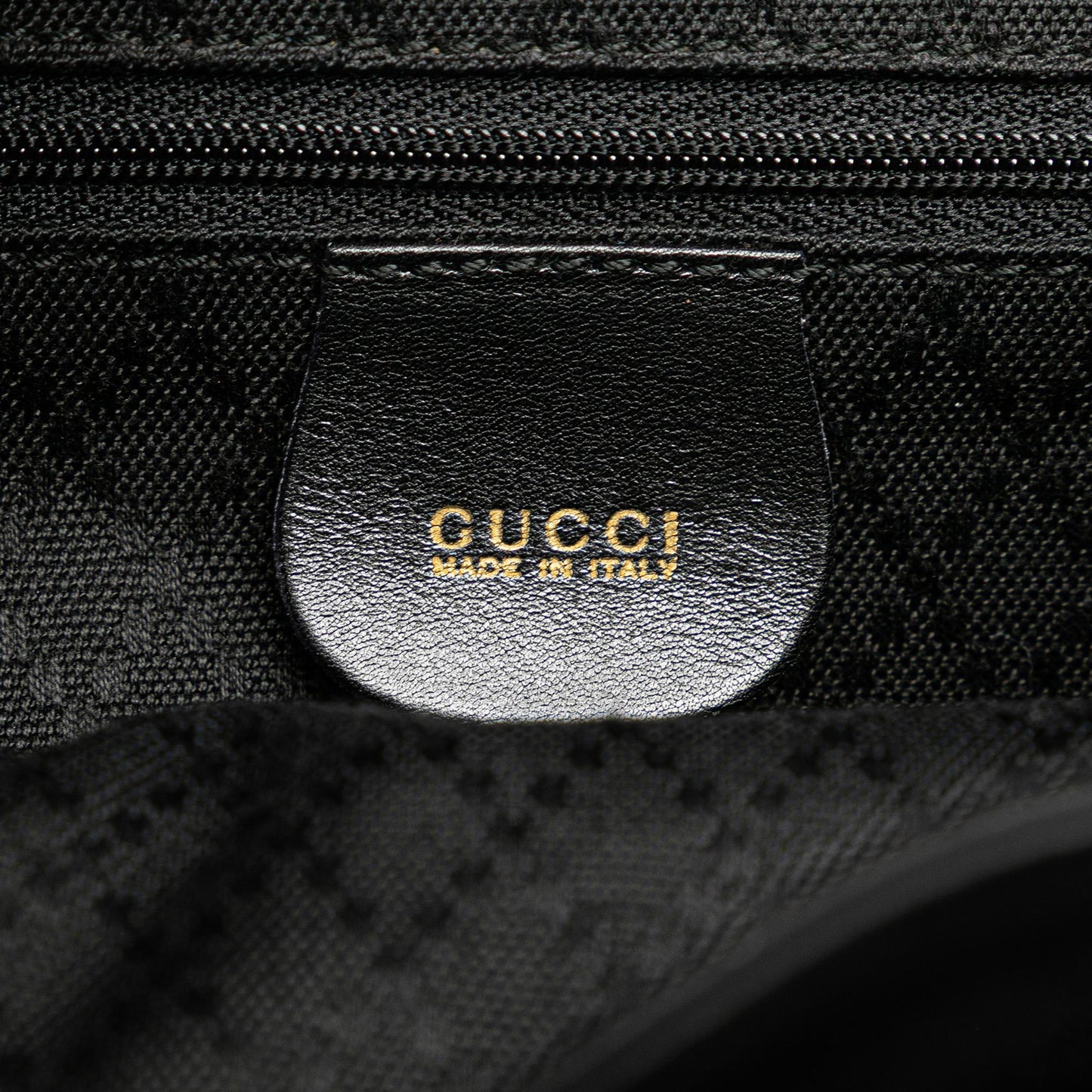Gucci Calfskin Bamboo Drawstring Backpack