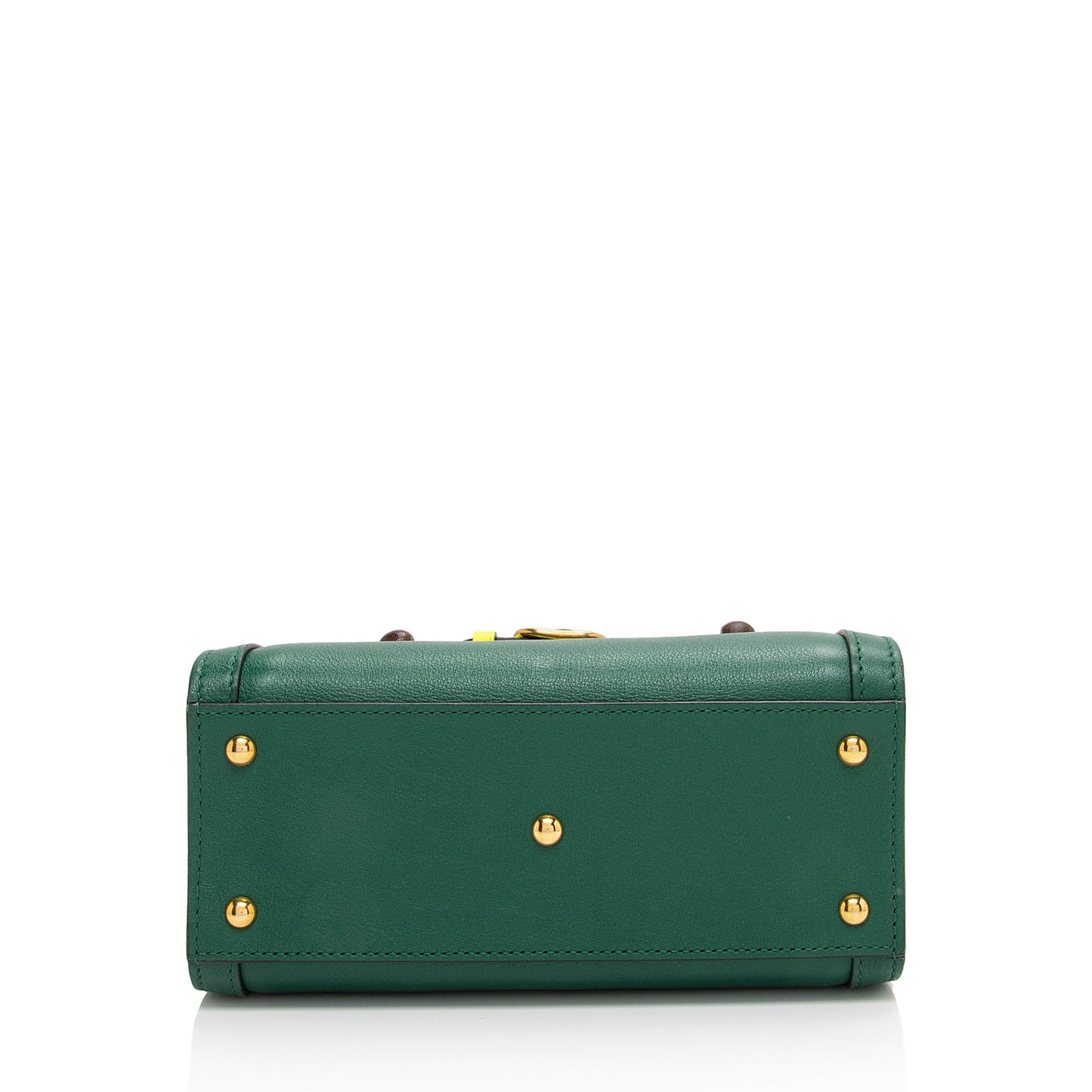 Gucci Cuir Leather Bamboo Diana Mini Tote