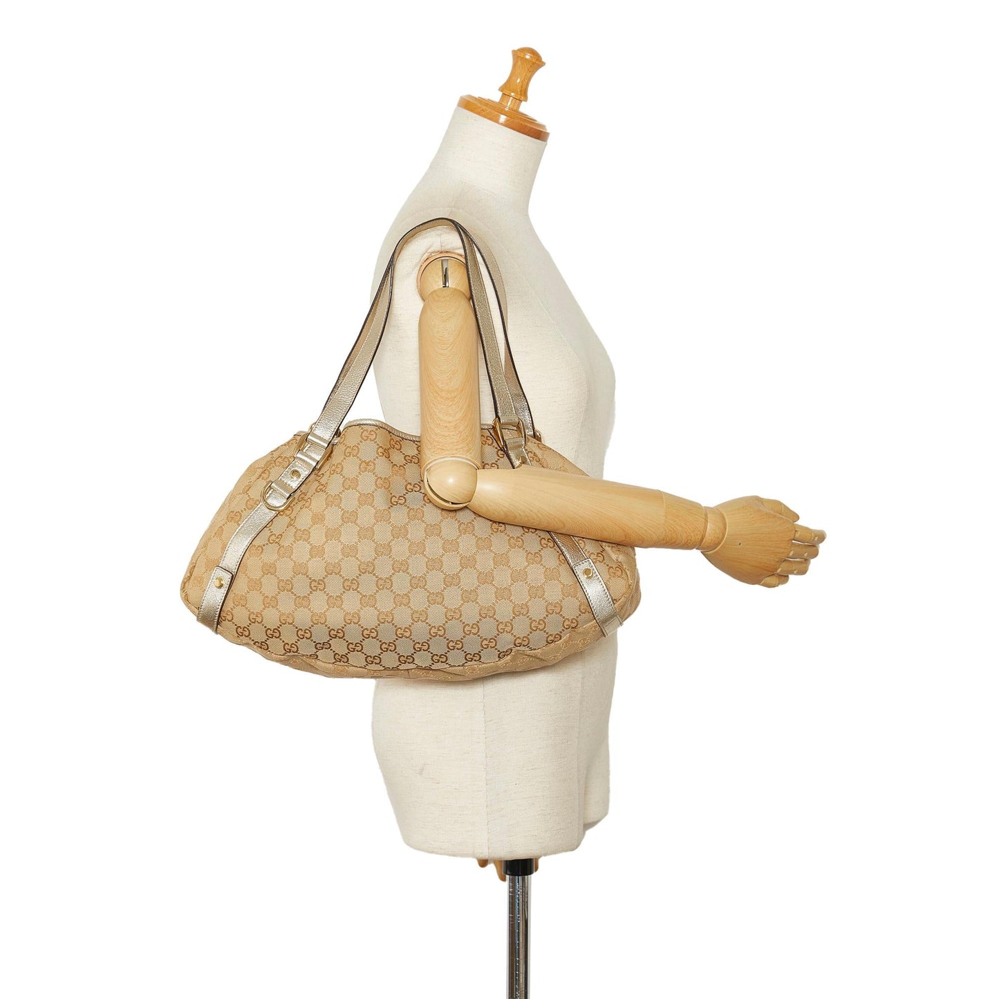 Gucci D-Ring Gg Canvas Pelham Shoulder Bag (SHG-GW8OCw)