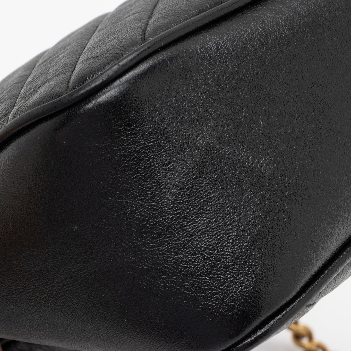 Gucci Diagonal Matelasse Leather GG Marmont Double Zip Mini Camera Bag