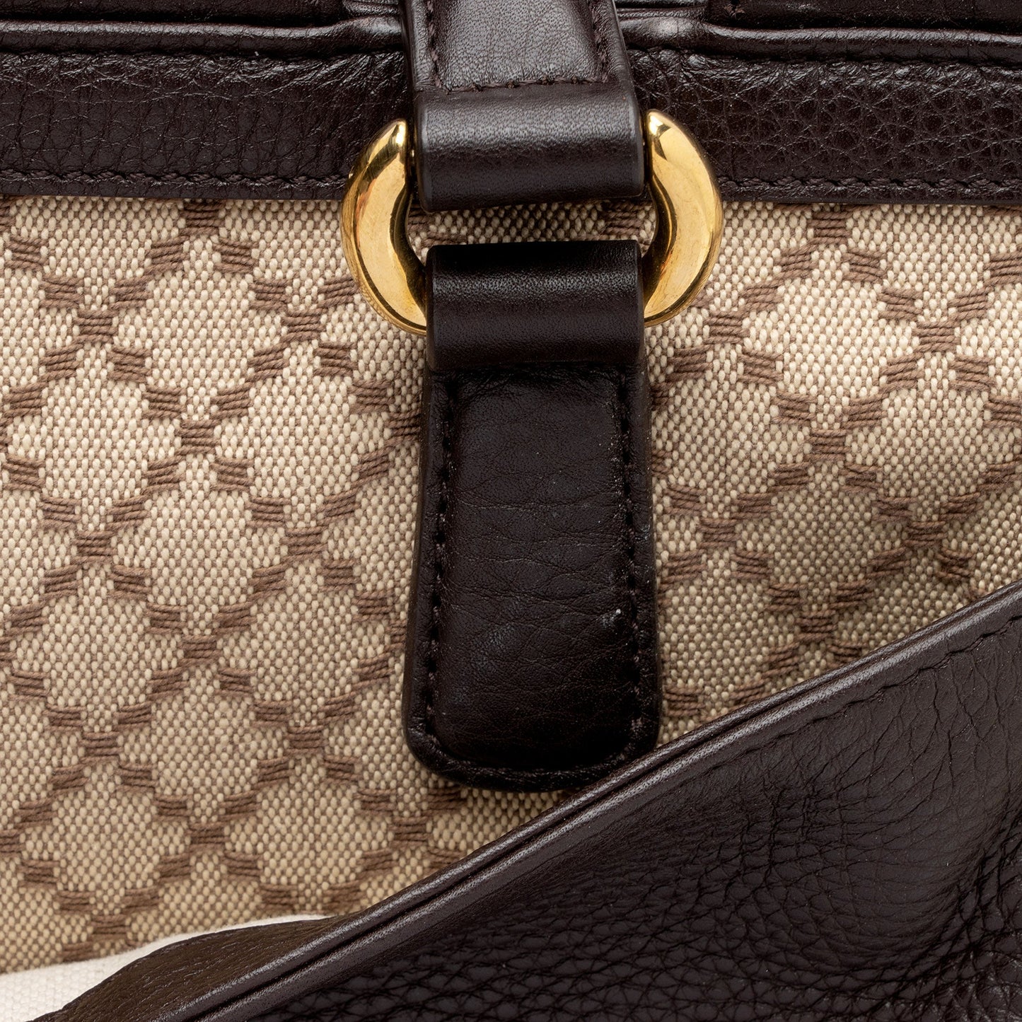 Gucci Diamante Canvas 1973 Medium Tote (SHF-uEOrw8)