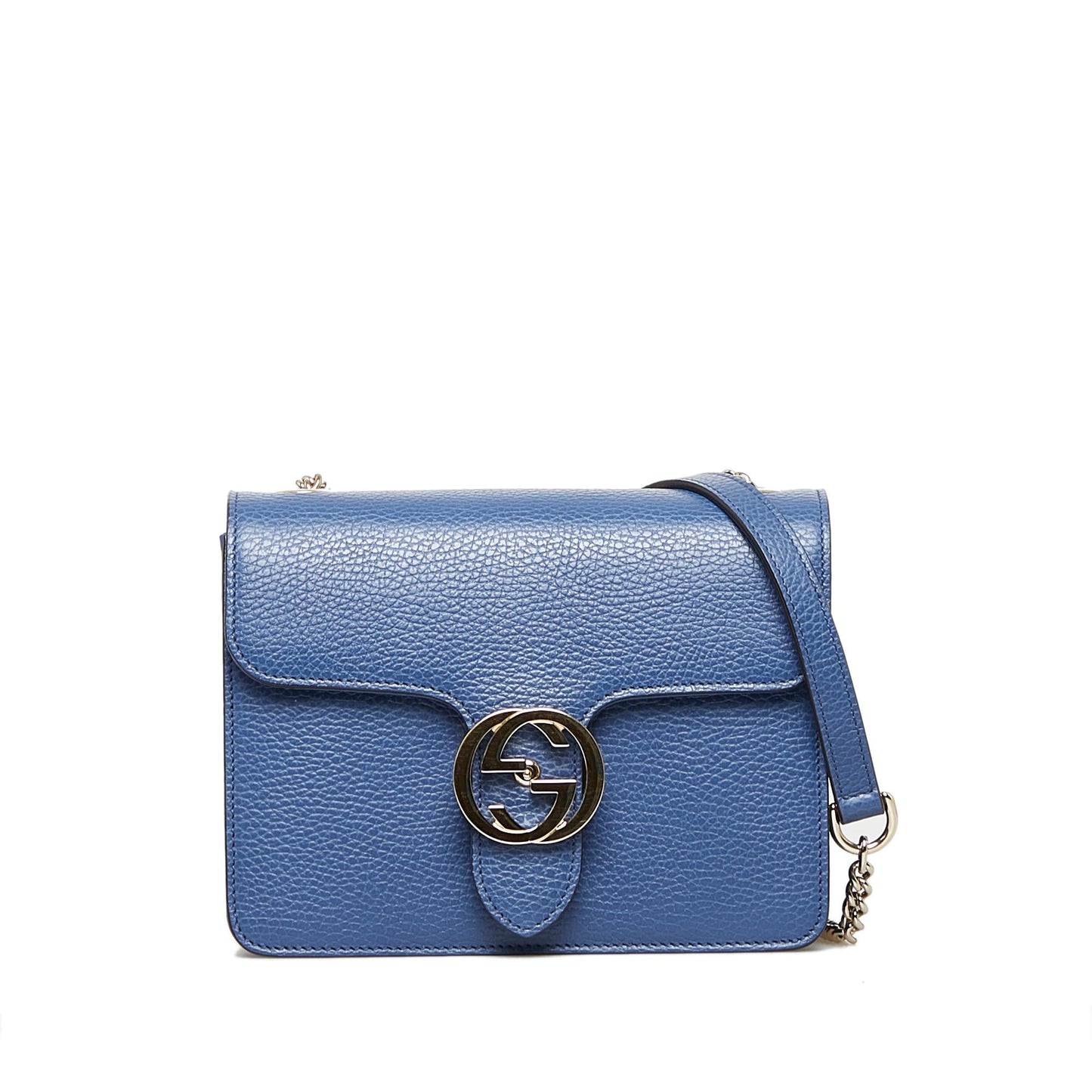 Gucci Dollar Calf Interlocking G Crossbody (SHG-v17dFN)